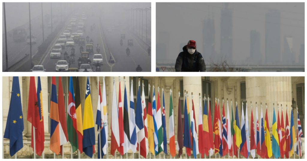 Países más contaminantes, al cierre de la primera década del milenio