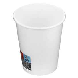 Bicchiere di Carta 6Oz/180ml Bianco Ø7,0cm (50 Pezzi)