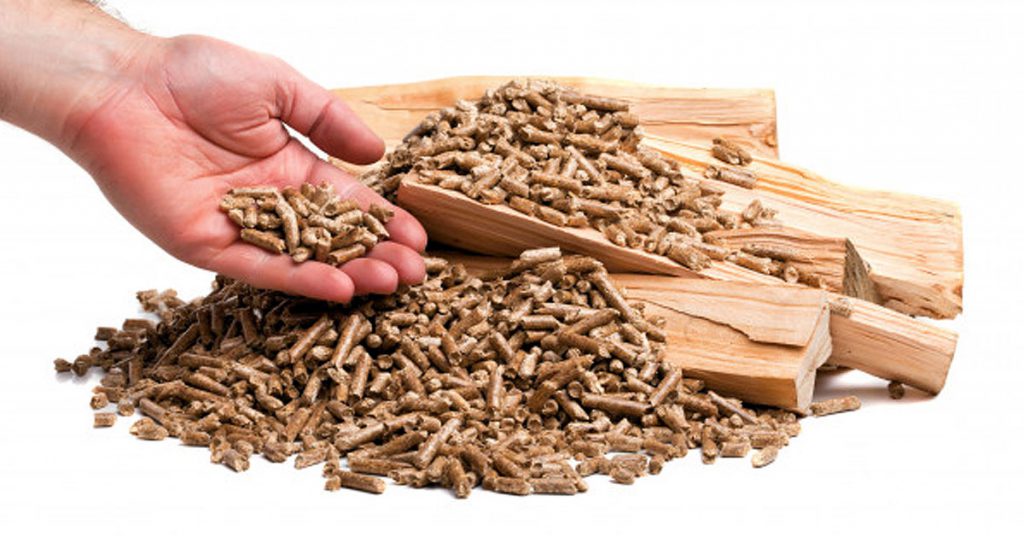 Instalación de una estufa de pellets