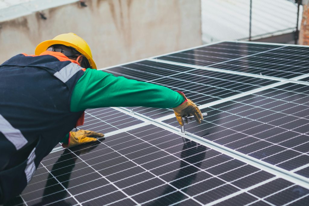 Solar panels for restaurants