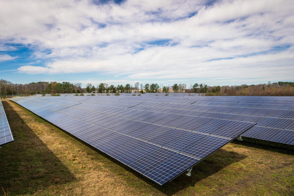 Solar panels for restaurants