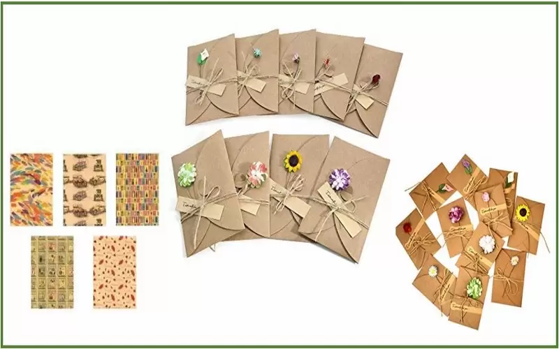 papel kraft decorado