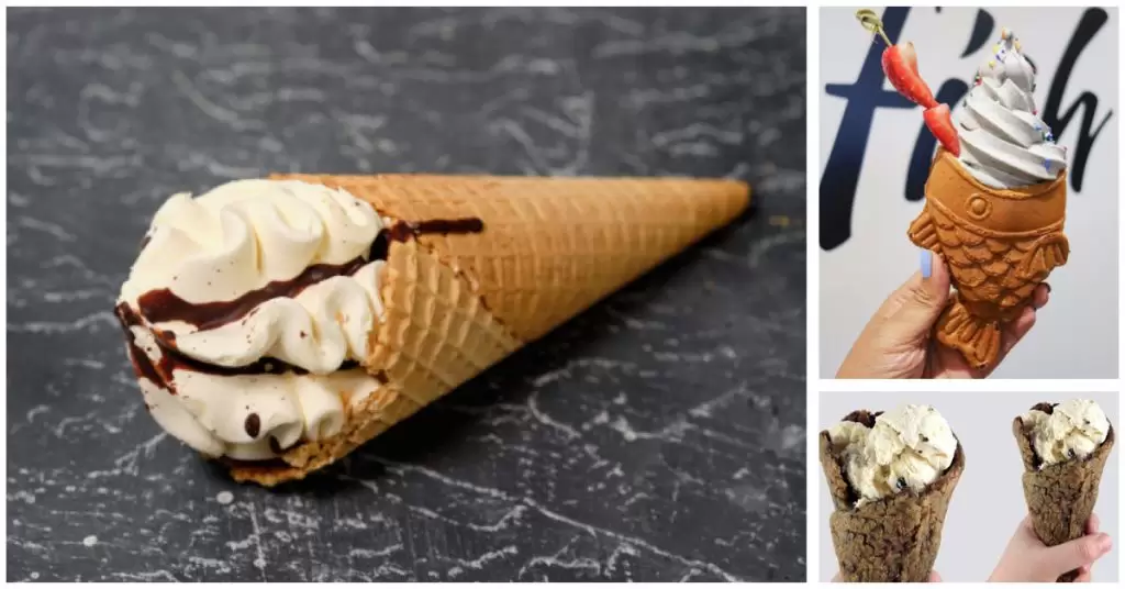Helado en conos: Ecológico y más sabroso