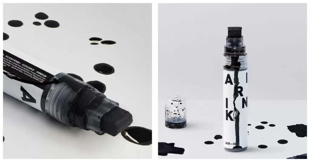 Tinta a base de emisiones de dióxido de carbono de vehículos