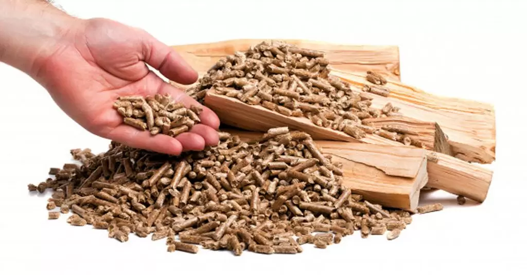 Instalación de una estufa de pellets