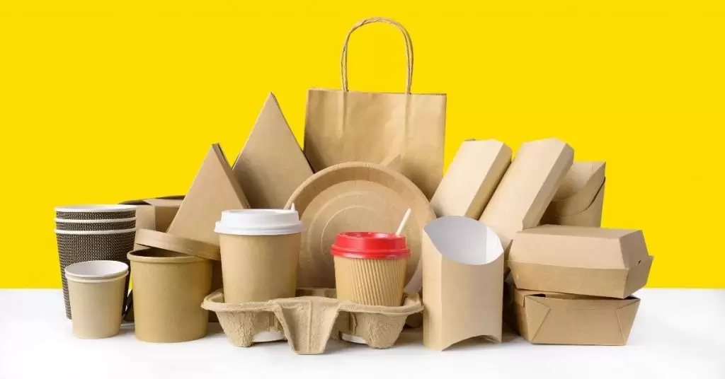 Indispensable products in a kitchen storeroom