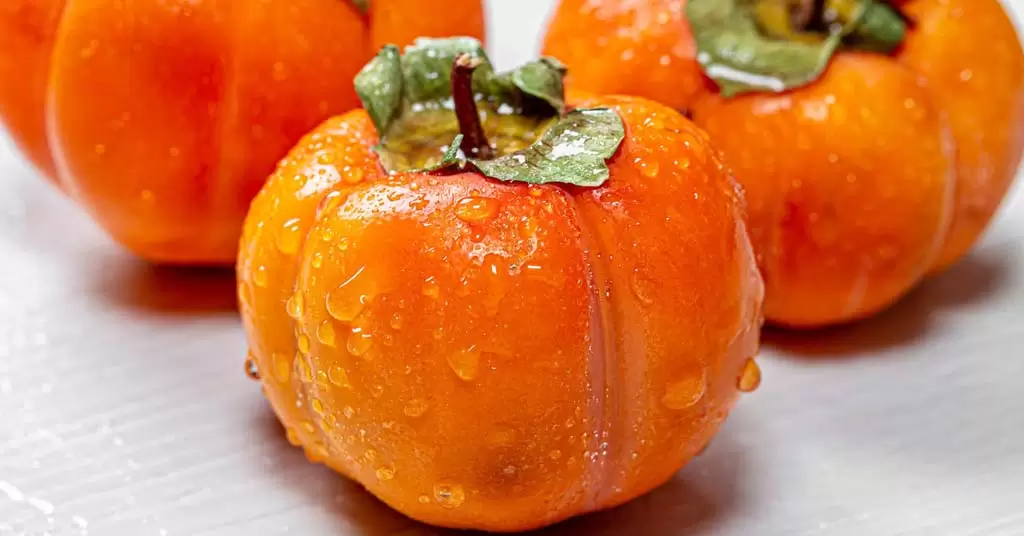caqui frutas de otoño
