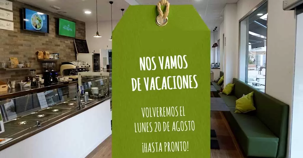 cerrado por vacaciones hosteleria
