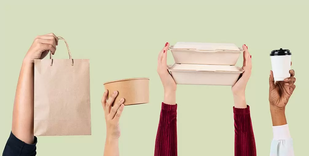 Umweltfreundliche Verpackung für eine umweltfreundliche Lieferung
