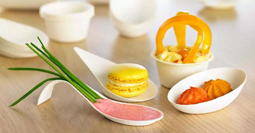 menaje para catering desechable