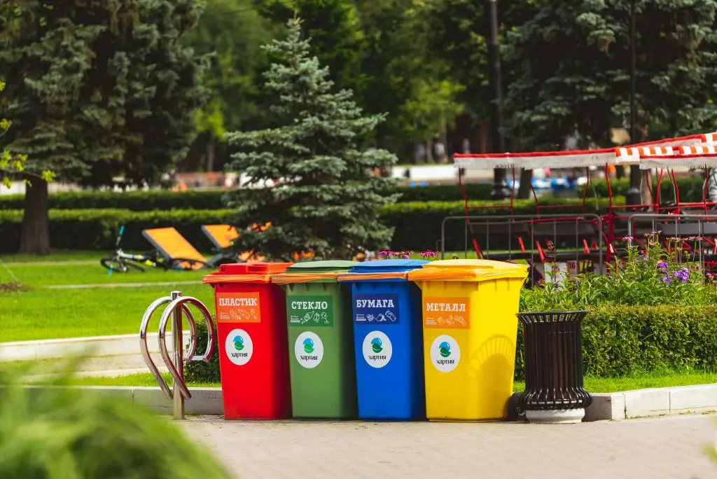 Caixas de reciclagem