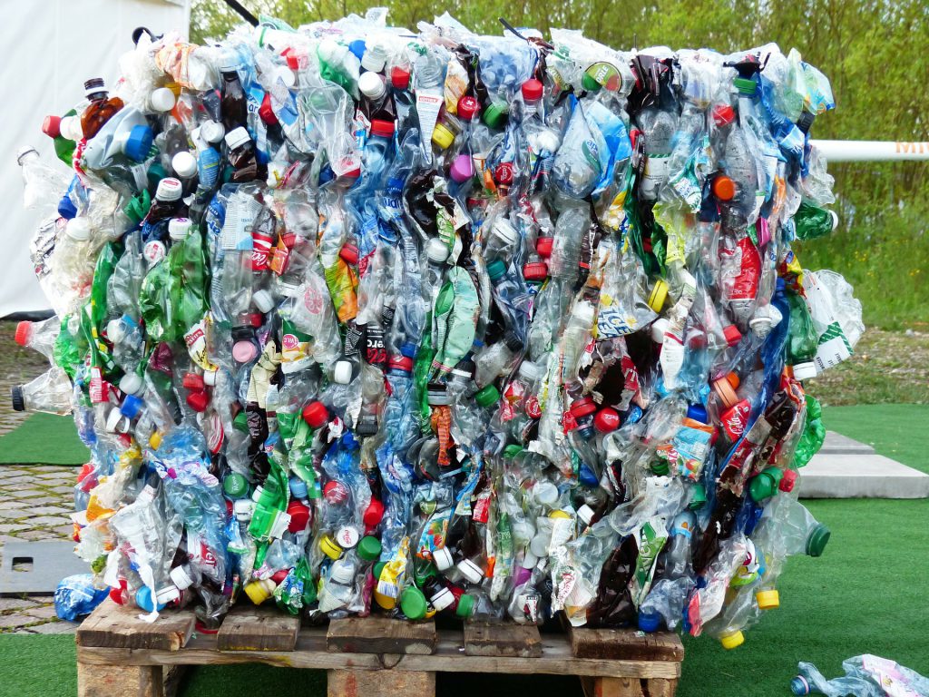 plástico biodegradable acumulación